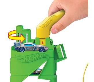 Pista Super Estacion de Gasolinera Hot Wheels