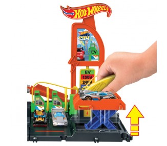 Pista Super Estacion de Gasolinera Hot Wheels