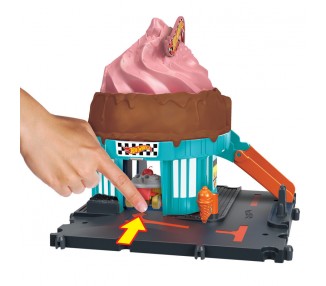 Pista Heladeria en la Ciudad City Hot Wheels