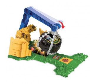 Pista Reto de Rhinomite Arena Smashers Monster Trucks Hot Wheels