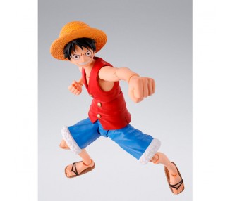 Figura S.H Figuarts Monkey D Luffy Romance Dawn One Piece 14cm