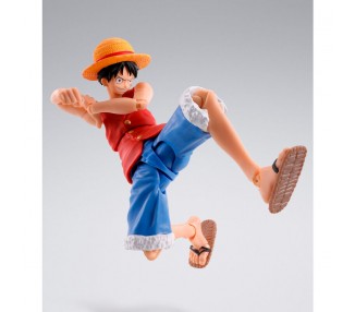 Figura S.H Figuarts Monkey D Luffy Romance Dawn One Piece 14cm