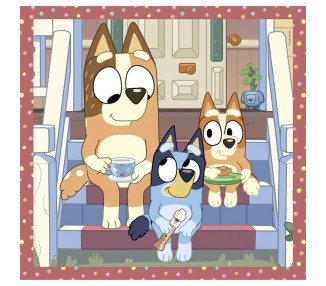 Puzzle Bluey 3x48pzs
