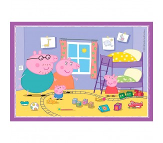 Puzzle Peppa Pig 12-16-20-24pzs