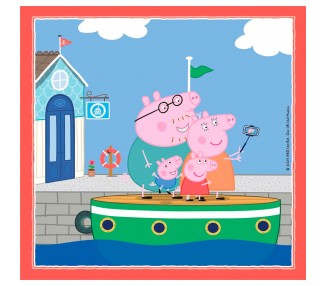 Puzzle Peppa Pig 3x48pzs