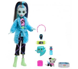 Muñeca Frankie Stein Fiesta Pijama Monster High 25cm