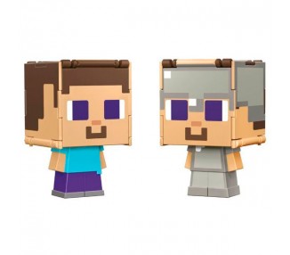 Figura intercambiable Minecraft 9,5cm surtido