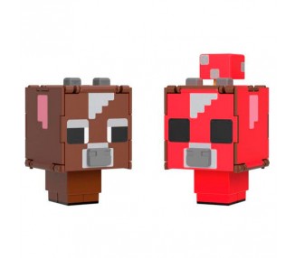Figura intercambiable Minecraft 9,5cm surtido