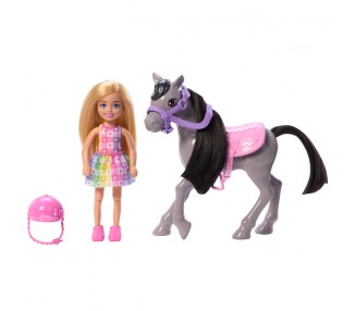 Muñeca Chelsea y su Poni Barbie
