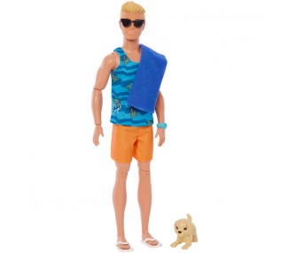 Muñeco Ken Tabla Surf Barbie