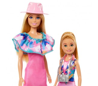 Set 2 muñecas Hermanas Stacie al Rescate Barbie