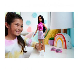 Muñeca Fashionista Vestido Rock Rosa surtido