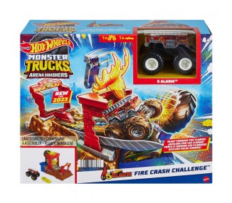 Pista Reto de Destruccion Arena Smashers Monster Trucks Hot Wheels surtido