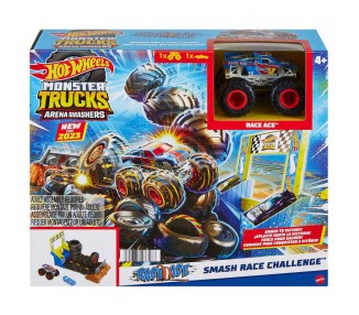 Pista Reto de Destruccion Arena Smashers Monster Trucks Hot Wheels surtido