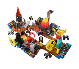 Pista Reto de Destruccion Arena Smashers Monster Trucks Hot Wheels surtido