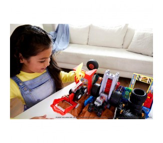 Pista Reto de Destruccion Arena Smashers Monster Trucks Hot Wheels surtido