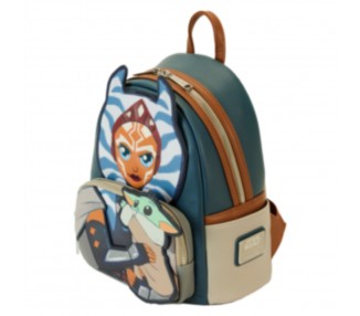 Mochila Ahsoka & Grogu the Mandalorian Star Wars Loungefly 26cm