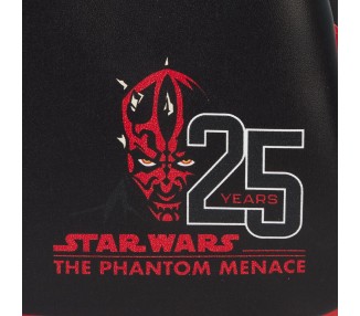 Mochila Darth Maul 25th Anniversary Star Wars Loungefly 26cm