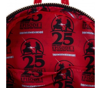 Mochila Darth Maul 25th Anniversary Star Wars Loungefly 26cm