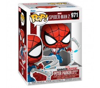 Figura POP Marvel Spiderman 2 Peter Parker Advanced Suit 2.0