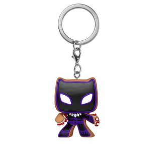 Llavero Pocket POP Marvel Holiday Black Panther Exclusive