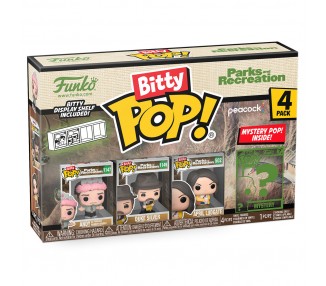 Blister 4 figuras Bitty POP Park and Recreation Andy