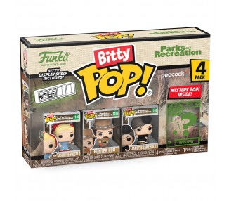 Blister 4 figuras Bitty POP Park and Recreation Leslie