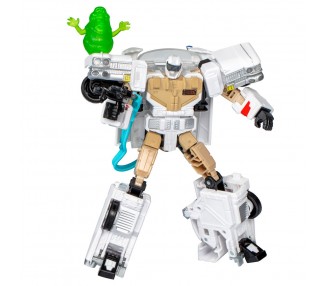 Figura Ectotron Ecto-1 Heroic Autobot Cazafantasmas Transformers