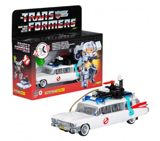 Figura Ectotron Ecto-1 Heroic Autobot Cazafantasmas Transformers
