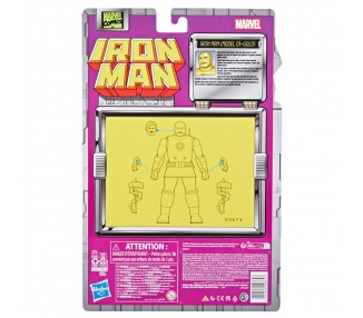 Figura Iron Man Model 01-Gold Iron Man Marvel 15cm