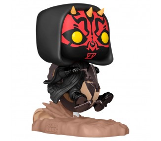 Figura POP Rides Deluxe Star Wars Darth Maul On Bloodfin Speeder