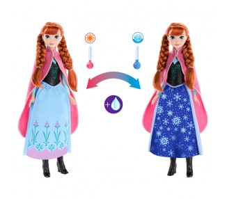 Muñeca Anna Falda Magica Frozen Disney