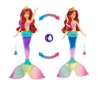 Muñeca Ariel Diversion Nadando La Sirenita Disney