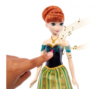 Muñeca cantarina Anna Frozen Disney