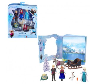 Blister 6 figuras Frozen Disney