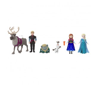Blister 6 figuras Frozen Disney