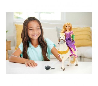 Muñeca Rapunzel + Maximus Rapunzel Disney