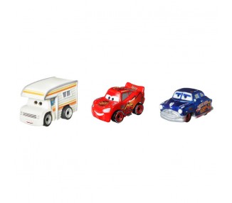 Blister 3 coches Cars Disney Pixar surtido