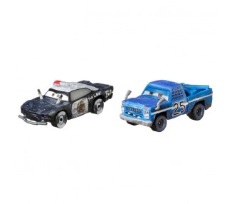 Set 2 coches metal Cars Disney Pixar surtido