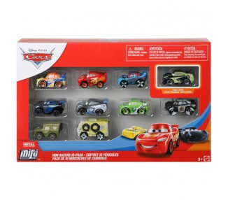 Blister 10 coches Cars Disney Pixar surtido