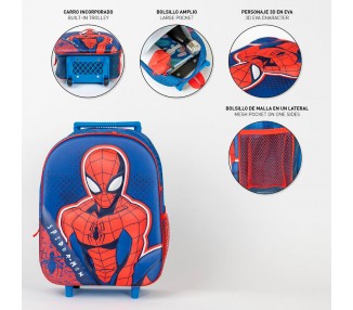 Trolley 3D Spiderman Marvel 31cm