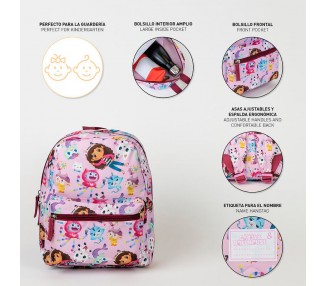 Mochila La Casa de Muñecas de Gabby 27cm