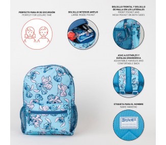 Mochila Stitch Disney 33cm