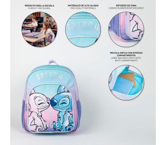 Mochila Stitch Disney 38cm