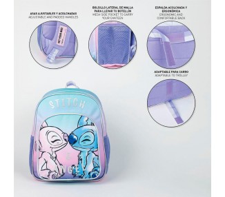 Mochila Stitch Disney 38cm