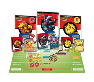Juego cartas coleccionables Academia de Combate Academy Pokemon Español