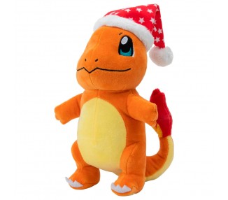 Peluche Charmander Navidad Pokemon 20cm