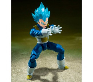 Figura S.H. Figuarts Super Saiyan God Super Saiyan Vegeta Unwavering Saiyan Pride Dragon Ball Super 14cm