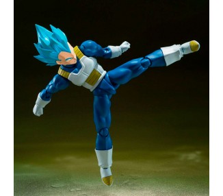 Figura S.H. Figuarts Super Saiyan God Super Saiyan Vegeta Unwavering Saiyan Pride Dragon Ball Super 14cm