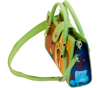 Bolso bandolera Tiana y el Sapo Disney Loungefly
